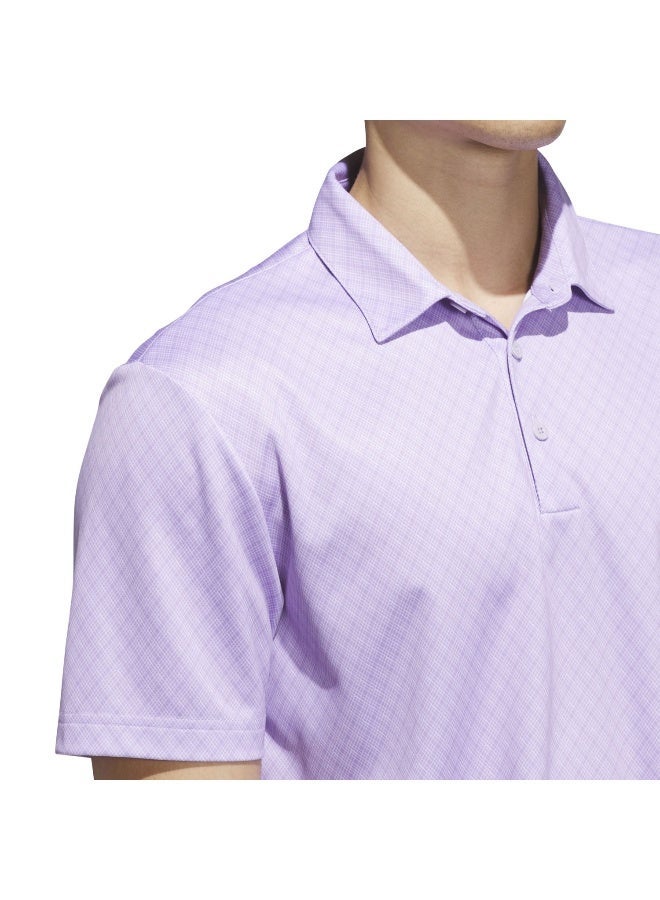 Adidas Core Prt Polo Purple Polo Shirt (Short Sleeve) Polo Shirts For Men - Image 5